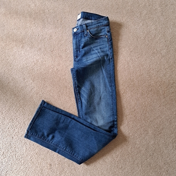 Hudson Jeans Tilda Mid Rise Womens 28 Blue Cigarette Denim - Picture 16 of 16